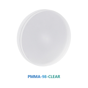 98mm كتل PMMA واضحة