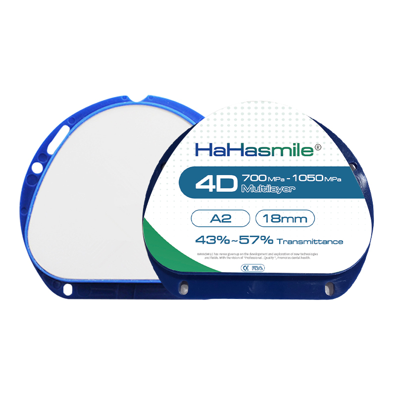 71 mm 4D meerlaagse zirkoniablokken