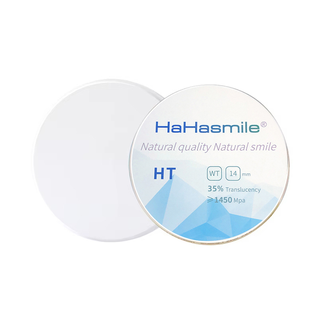 HT-witte zirkonia-blokken van 98 mm