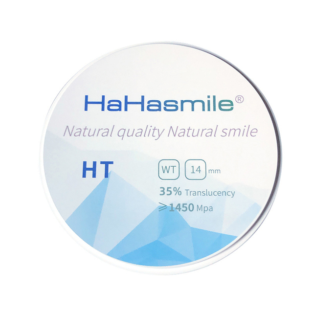 HT-witte zirkonia-blokken van 98 mm