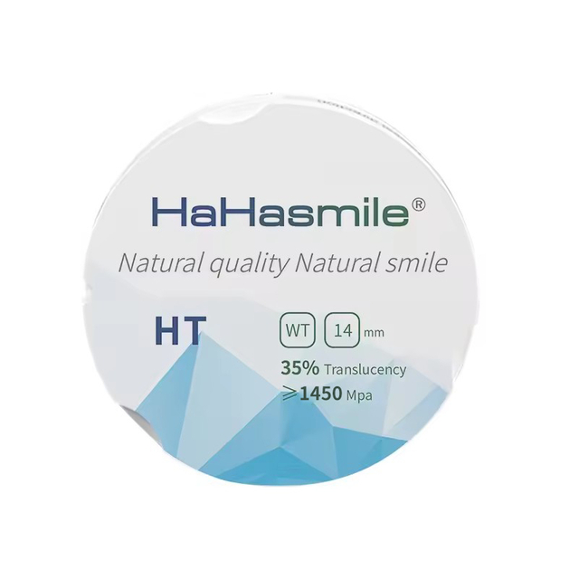 HT-witte zirkonia-blokken van 95 mm